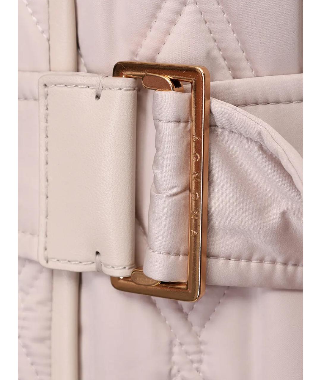 AGNONA Бежевый тренч/плащ, фото 5