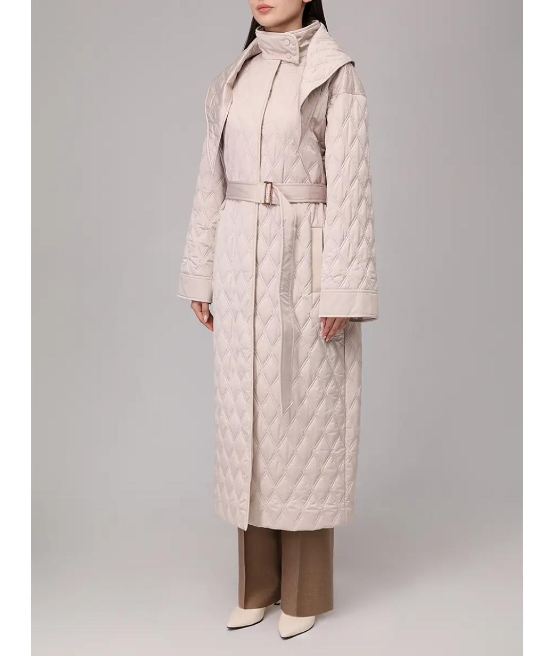 AGNONA Бежевый тренч/плащ, фото 2