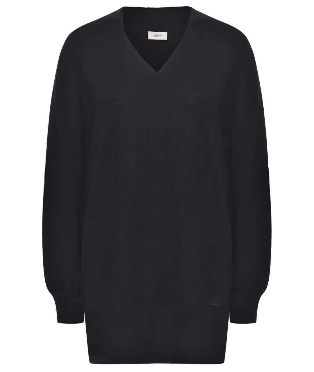 AGNONA Черный джемпер / свитер, фото 1