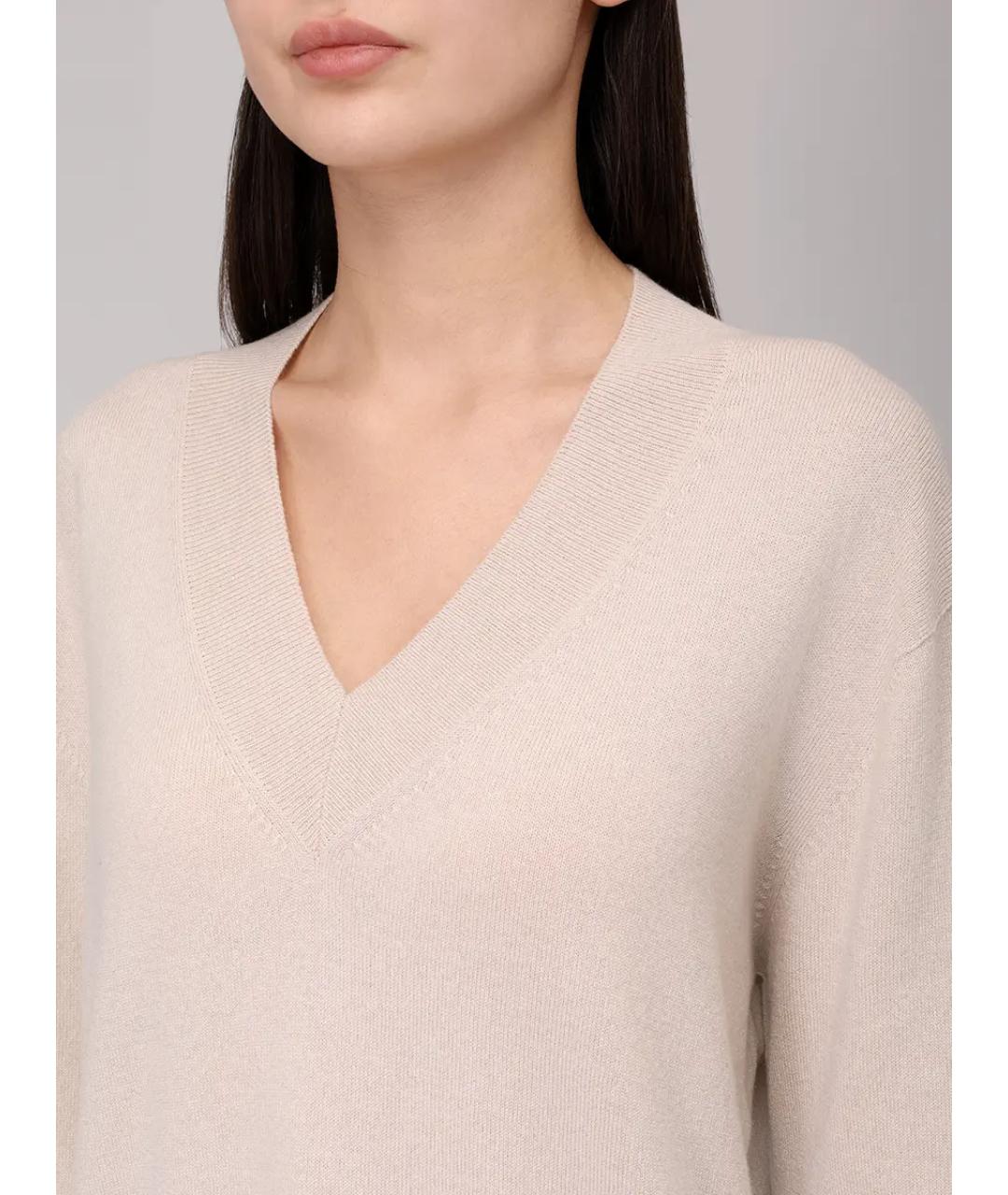 AGNONA Бежевый джемпер / свитер, фото 4