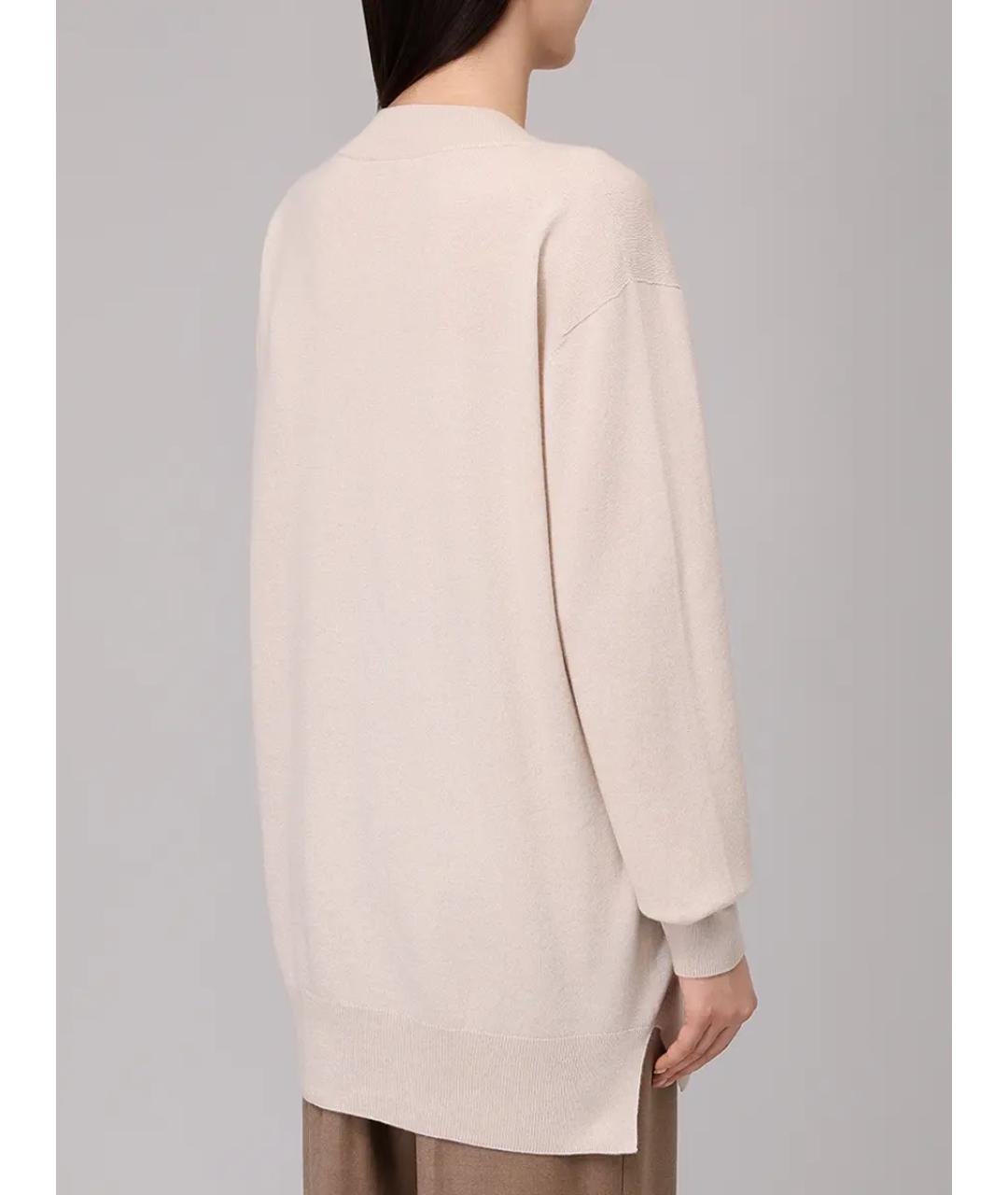 AGNONA Бежевый джемпер / свитер, фото 3