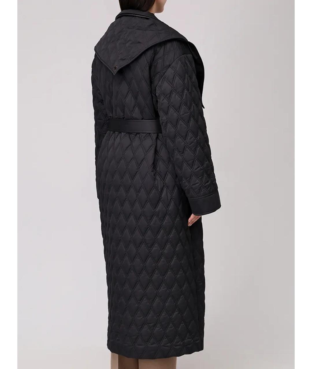 AGNONA Черный тренч/плащ, фото 3