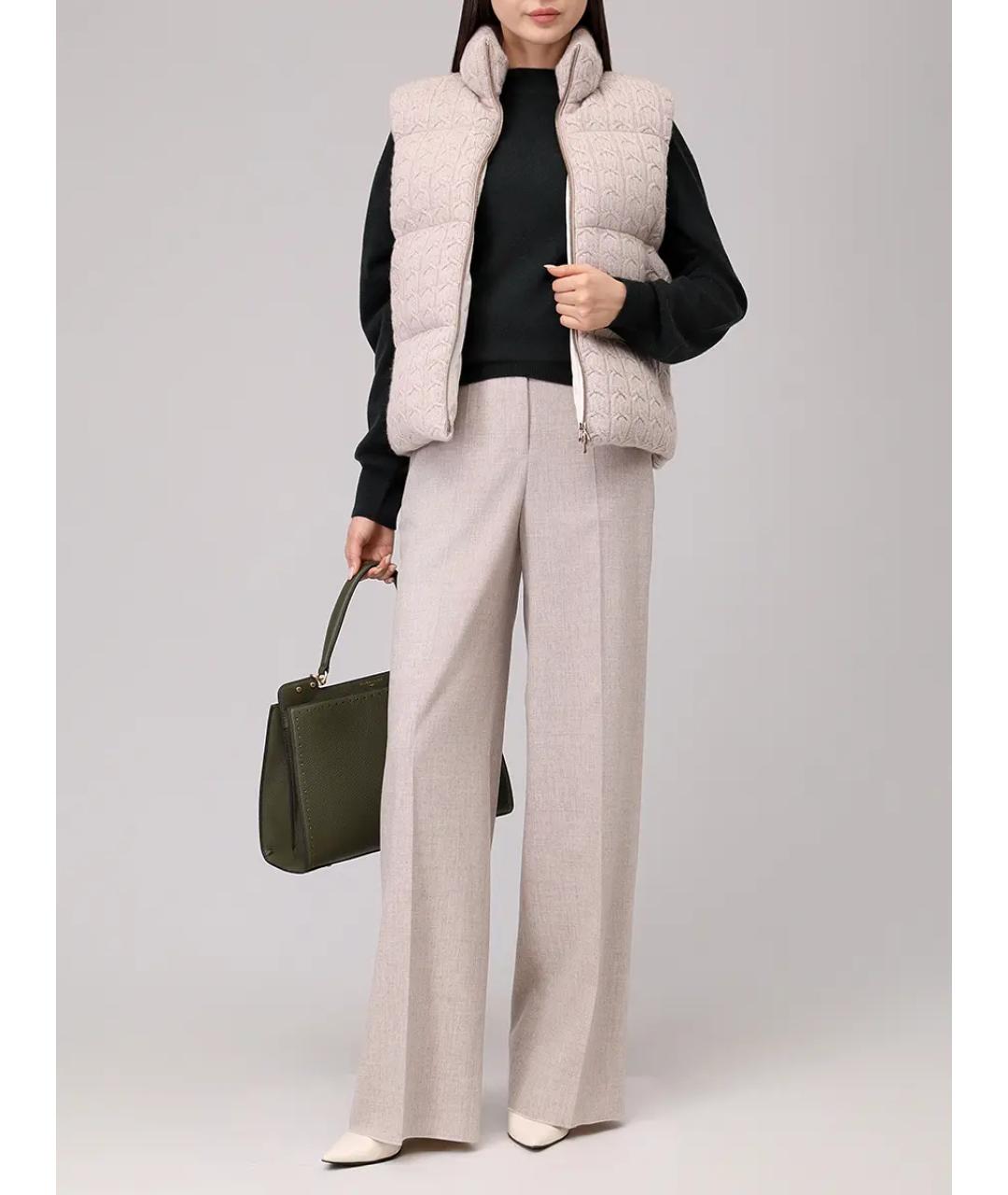 AGNONA Бежевый жилет, фото 2