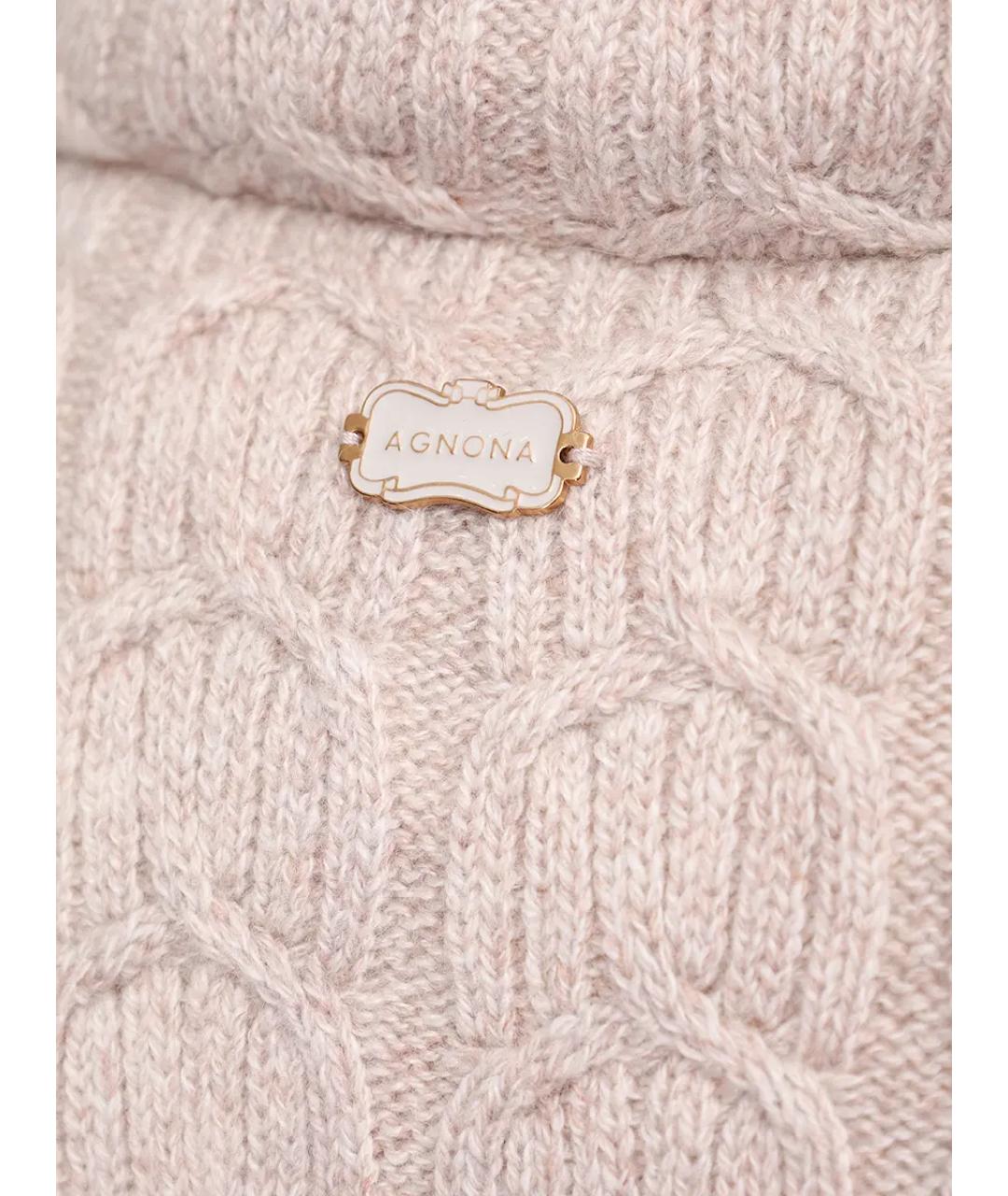 AGNONA Бежевый жилет, фото 6