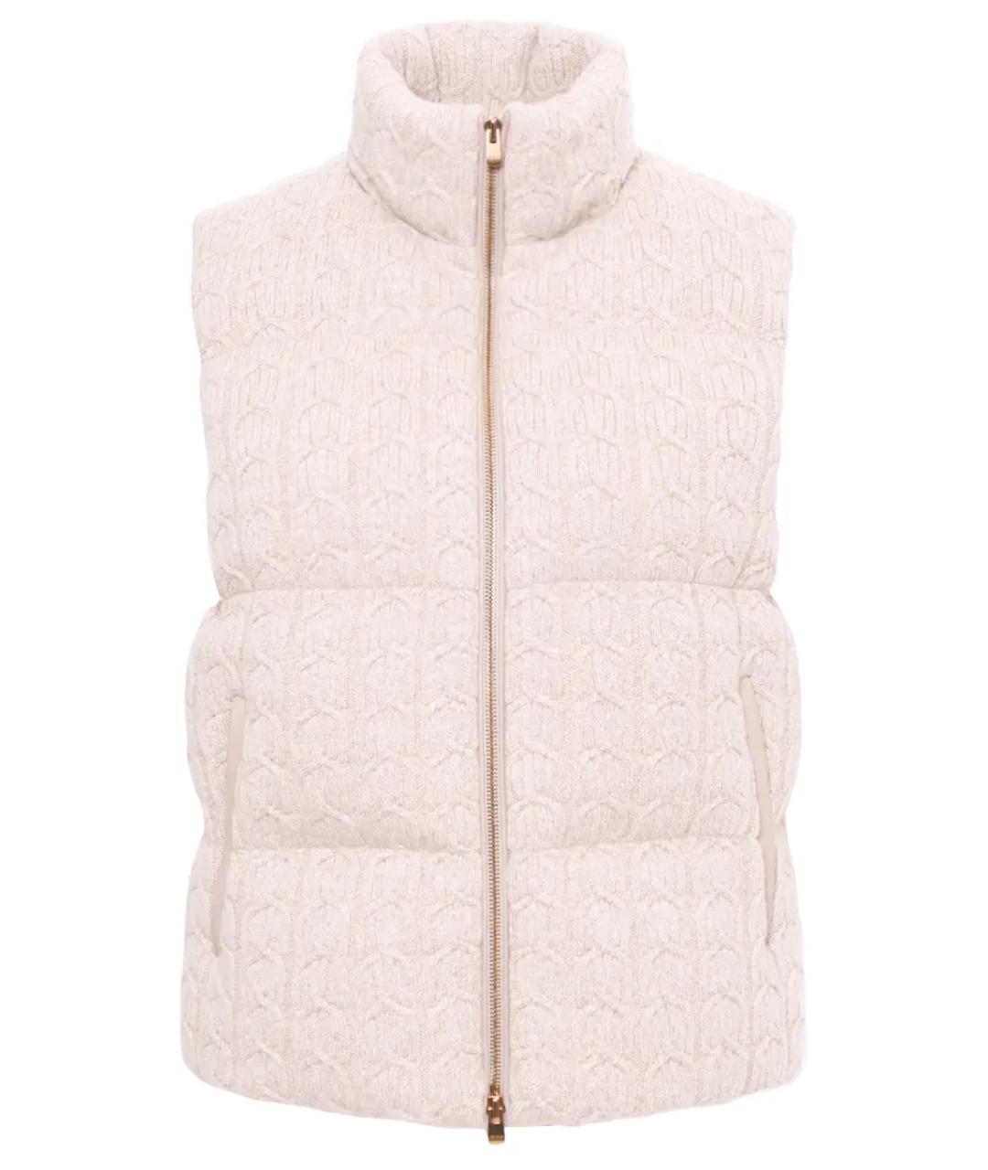 AGNONA Бежевый жилет, фото 1