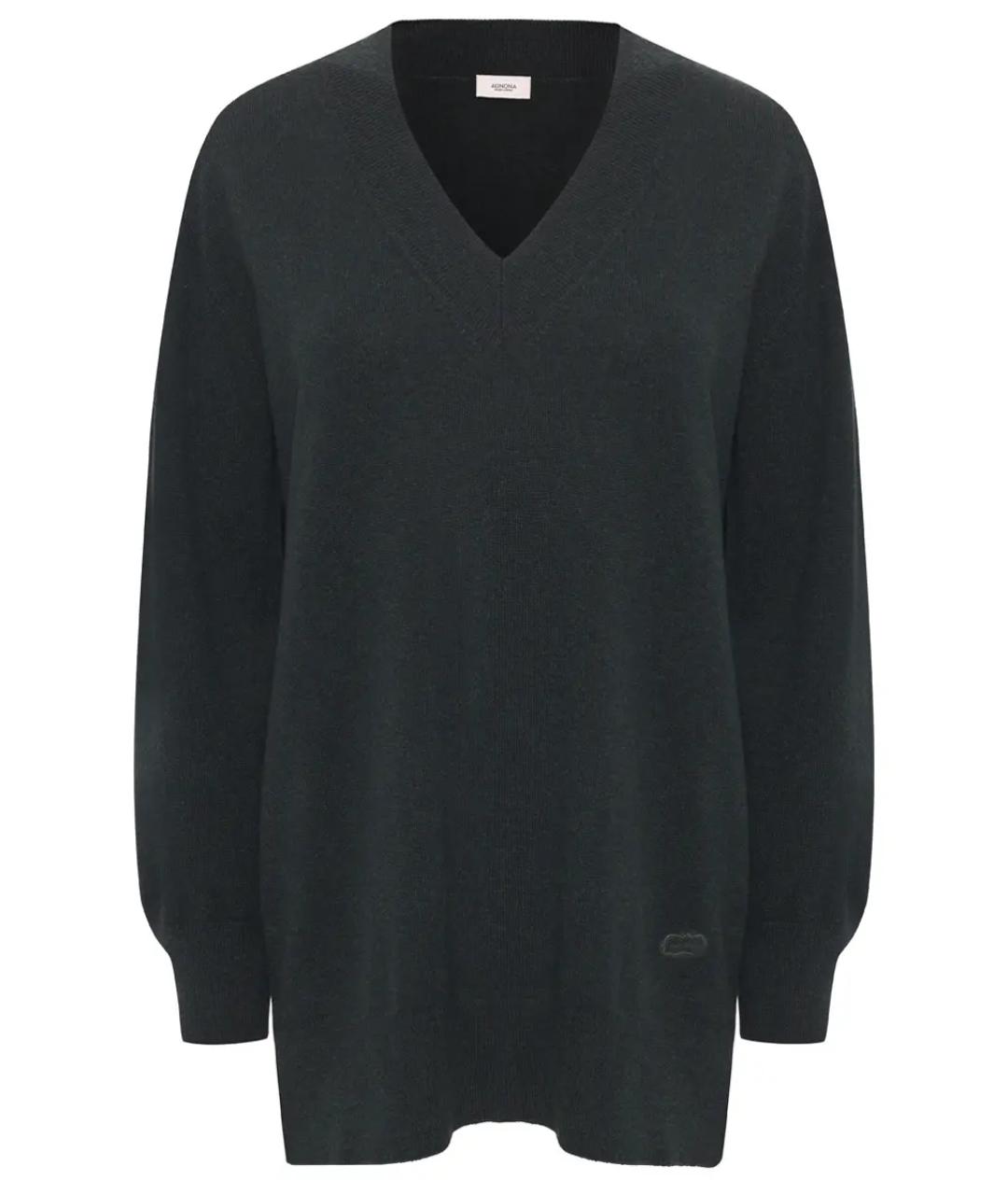 AGNONA Зеленый джемпер / свитер, фото 1