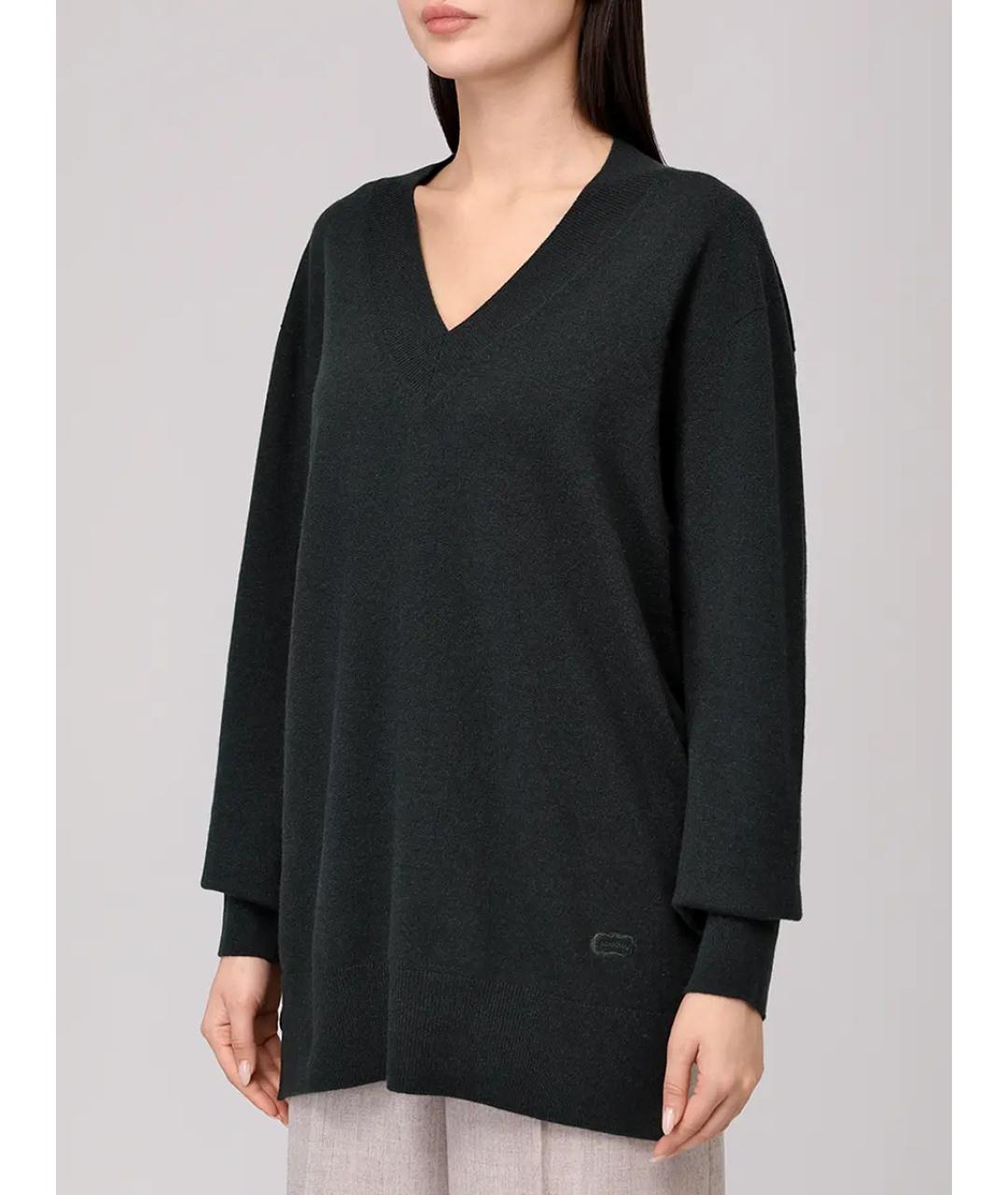 AGNONA Зеленый джемпер / свитер, фото 4