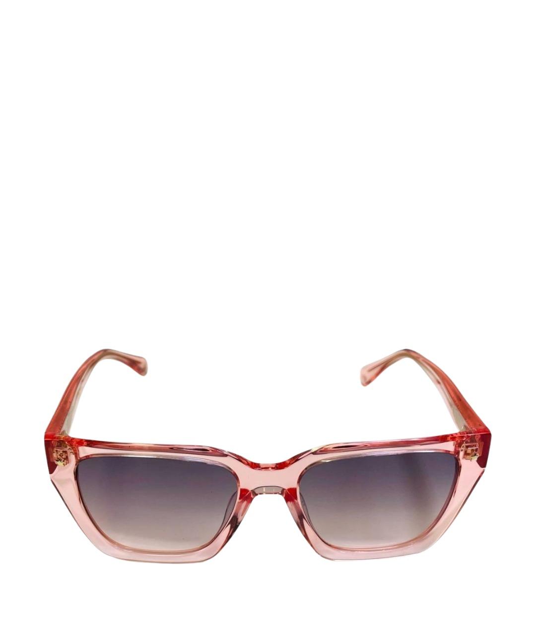 CHIARA FERRAGNI Розовые пластиковые солнцезащитные очки, фото 1