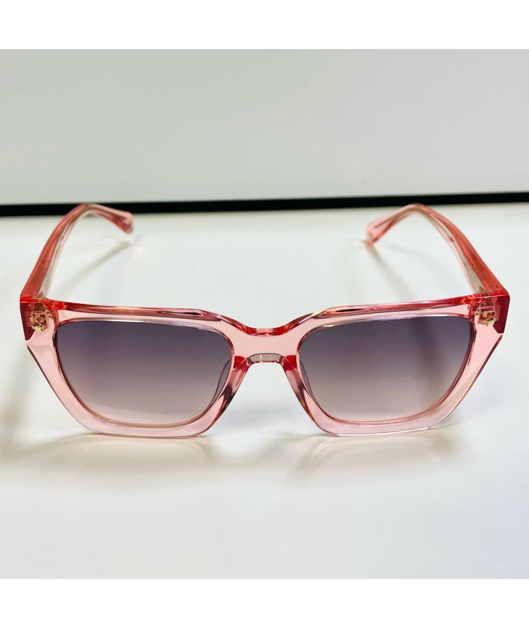 CHIARA FERRAGNI Розовые пластиковые солнцезащитные очки, фото 7