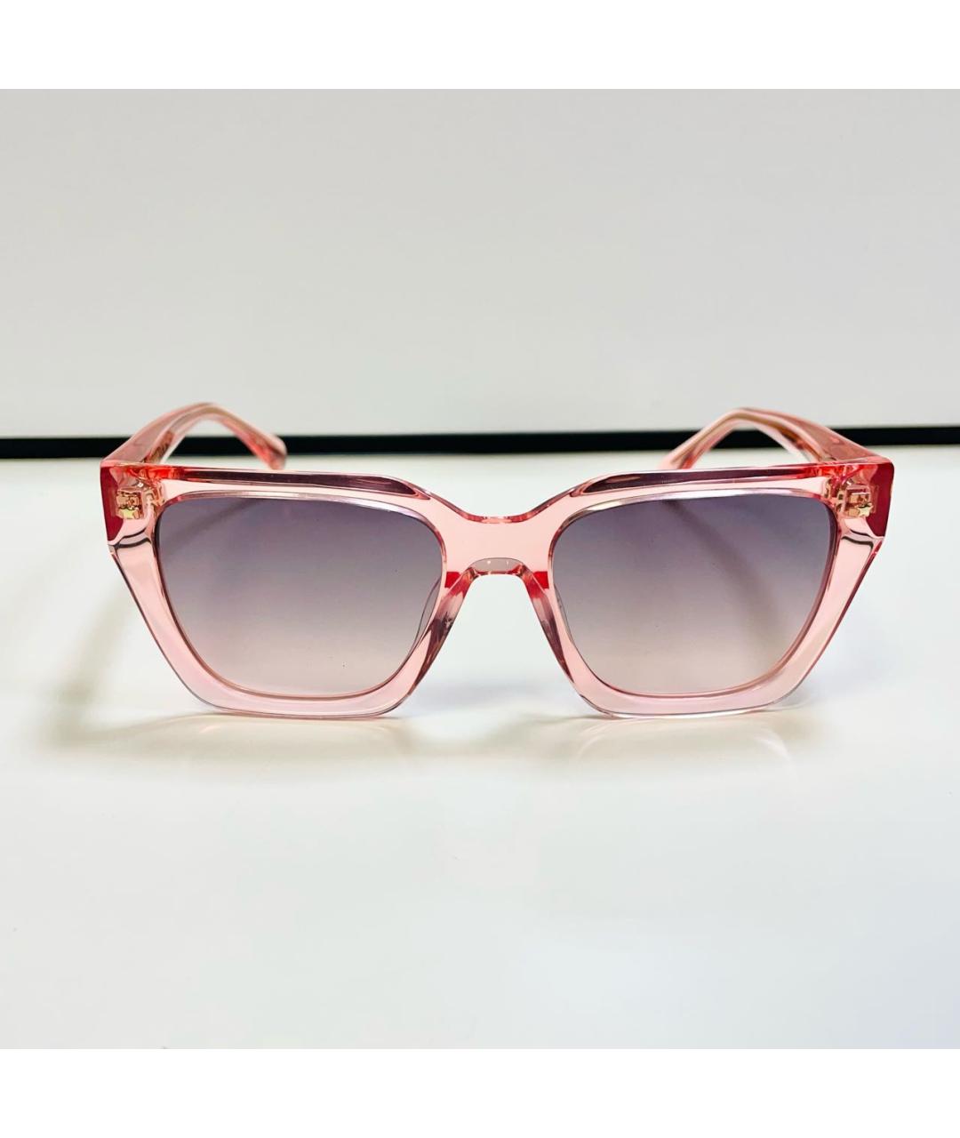 CHIARA FERRAGNI Розовые пластиковые солнцезащитные очки, фото 6
