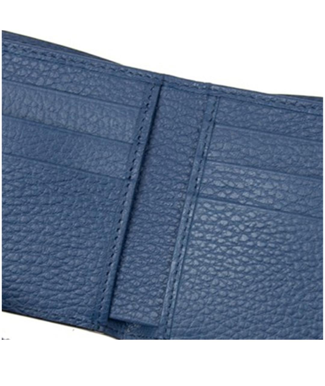 GUCCI Черный кожаный кошелек, фото 4