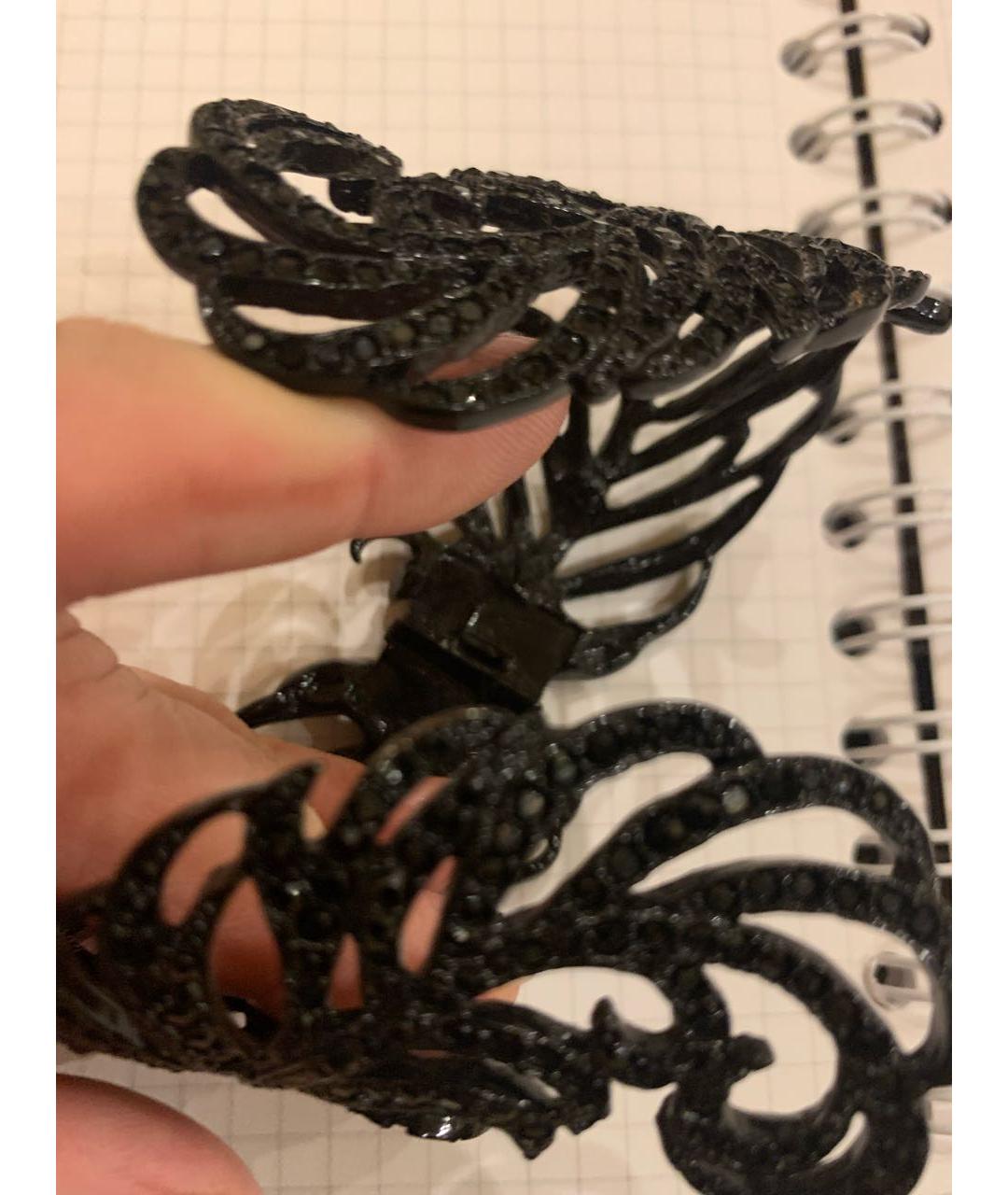 KENNETH JAY LANE Черный браслет, фото 5