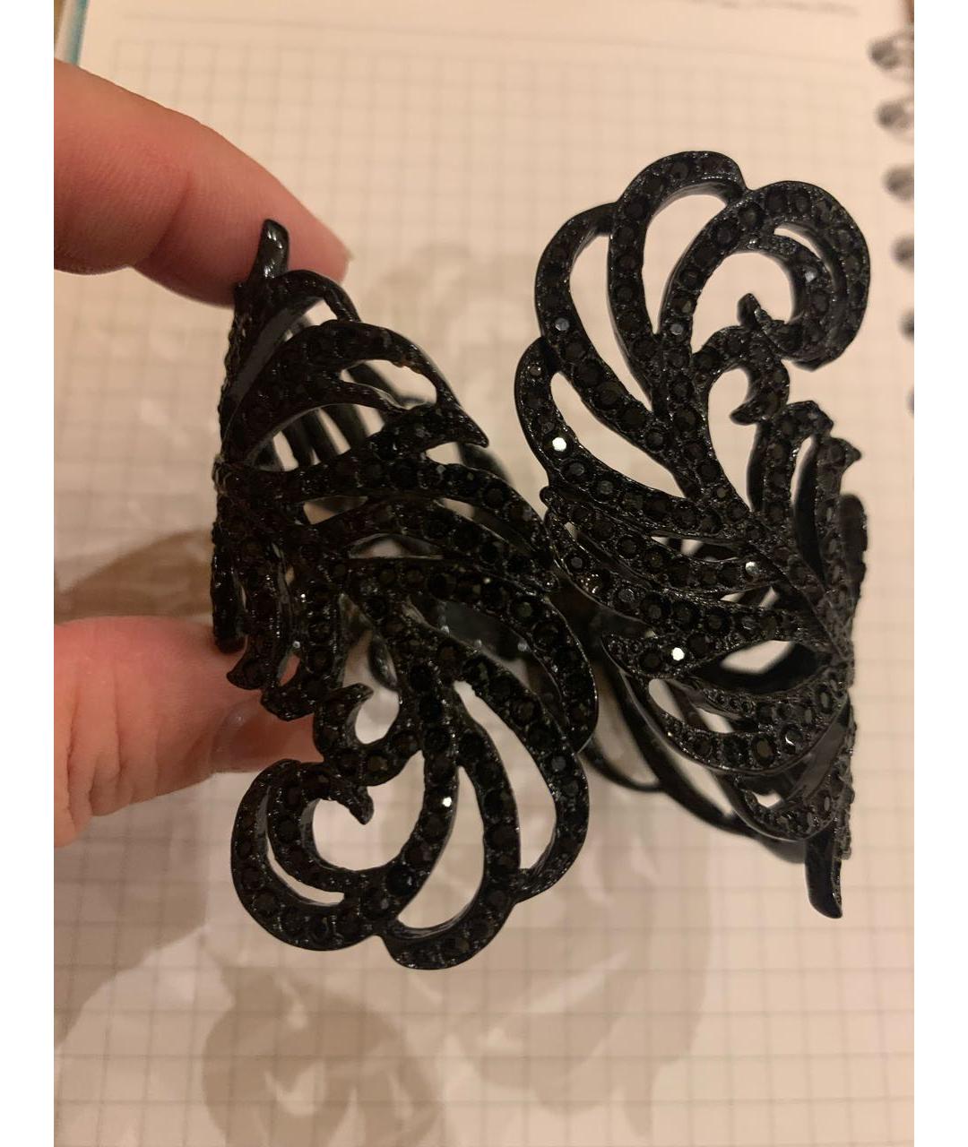 KENNETH JAY LANE Черный браслет, фото 8