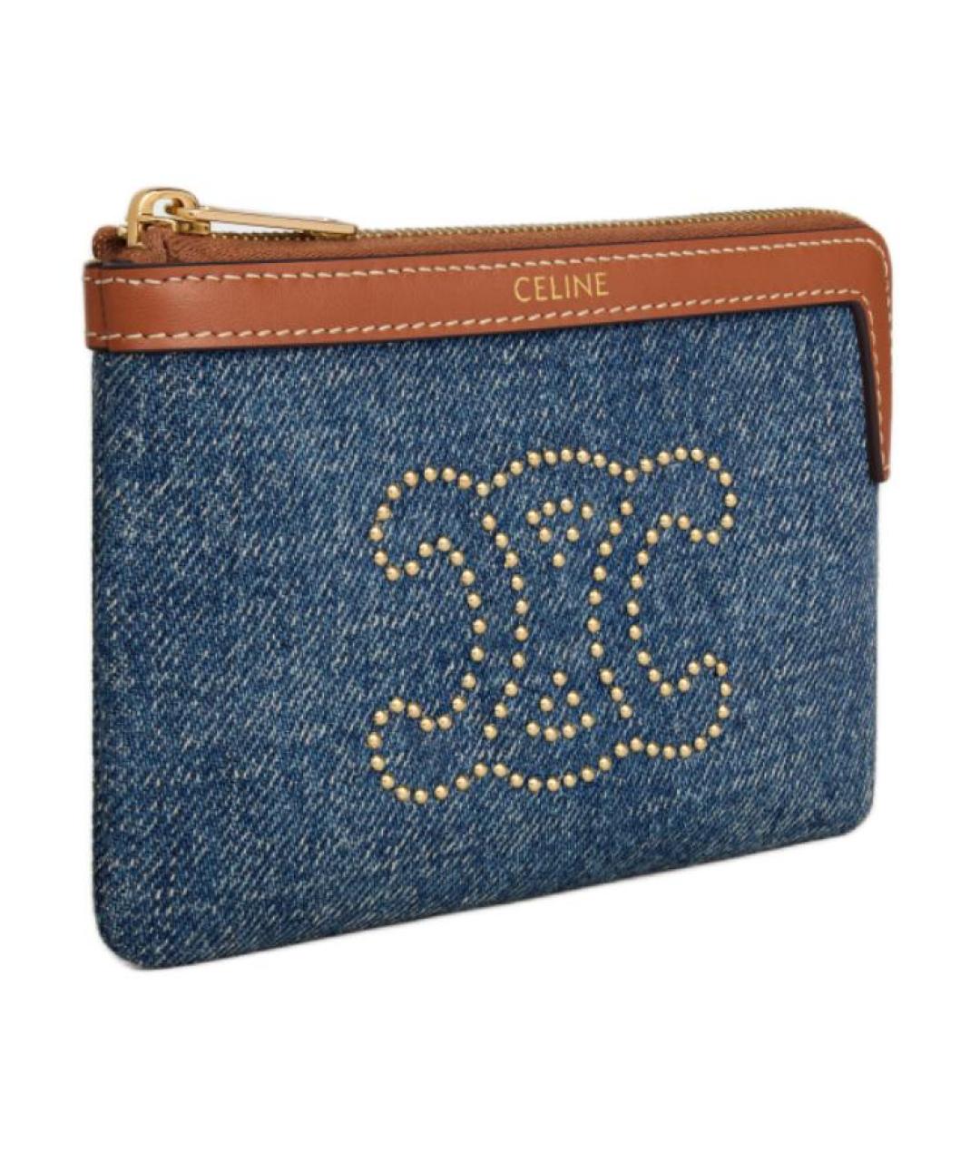 CELINE Синий кардхолдер, фото 2