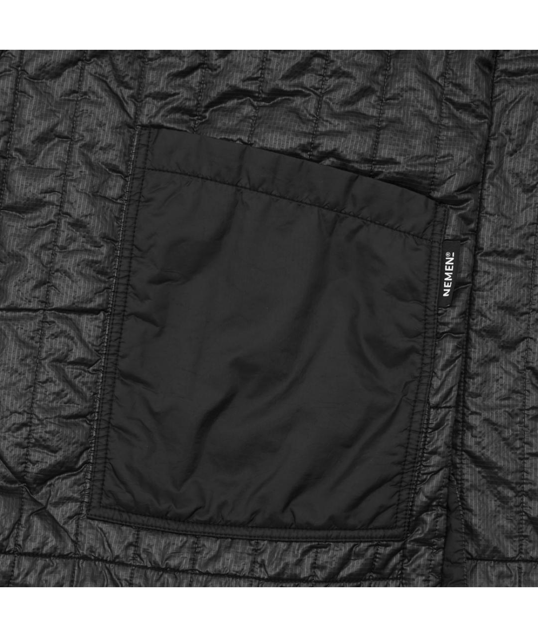 NEMEN Черная полиамидовая куртка, фото 4