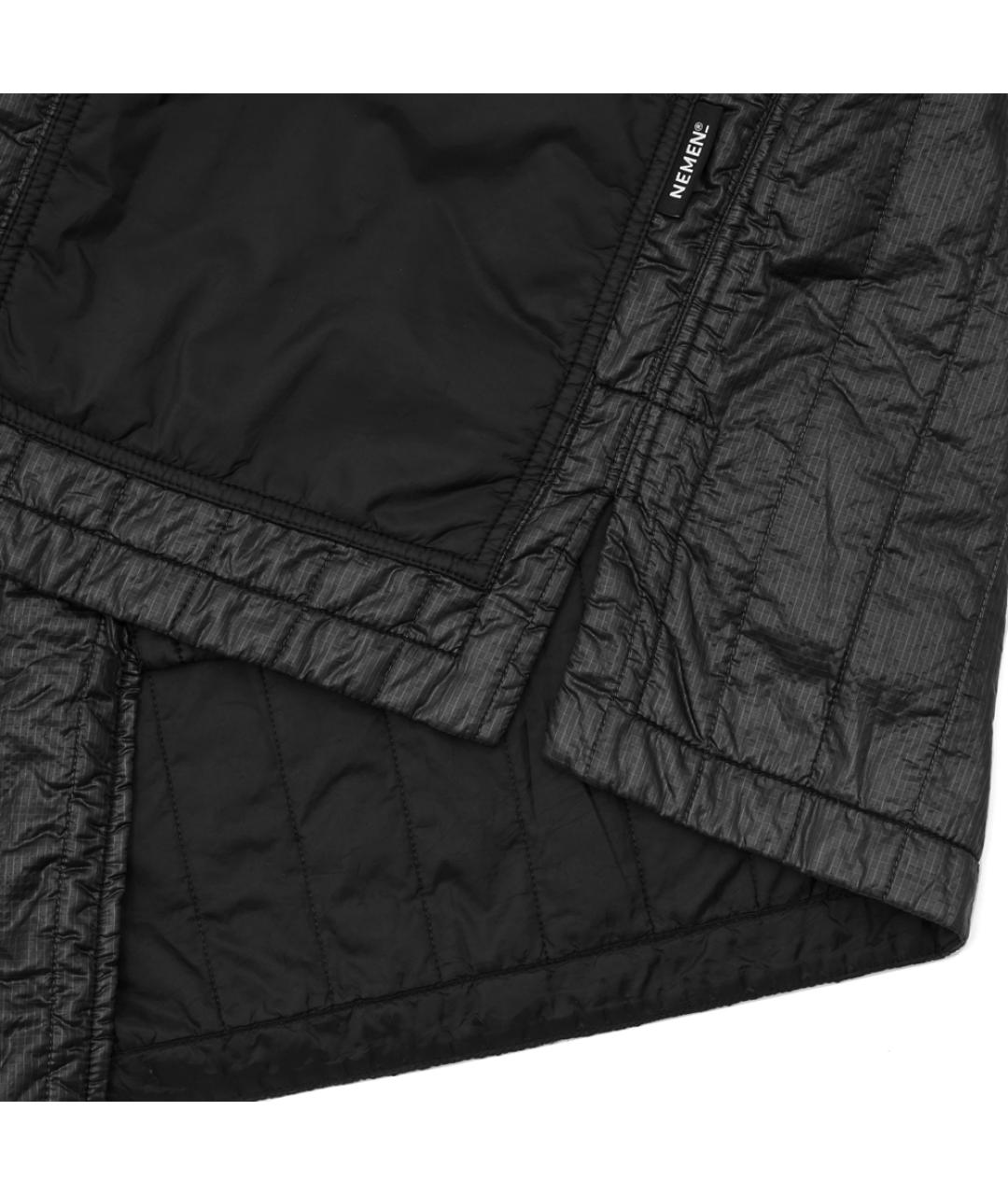 NEMEN Черная полиамидовая куртка, фото 6