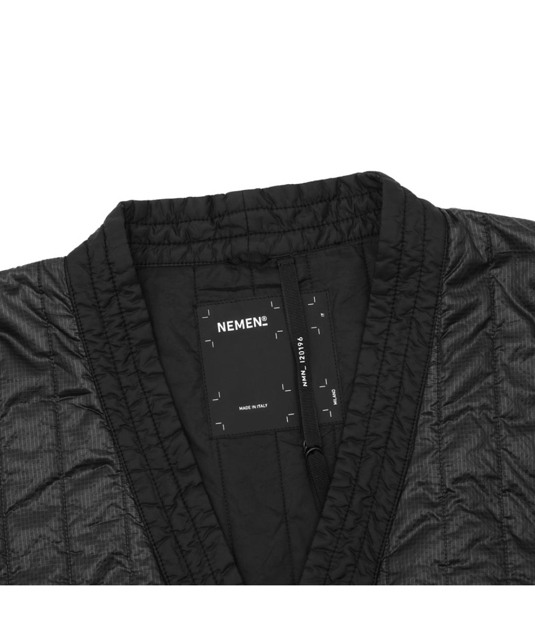 NEMEN Черная полиамидовая куртка, фото 2