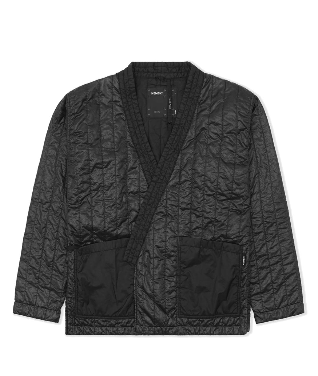 NEMEN Черная полиамидовая куртка, фото 1