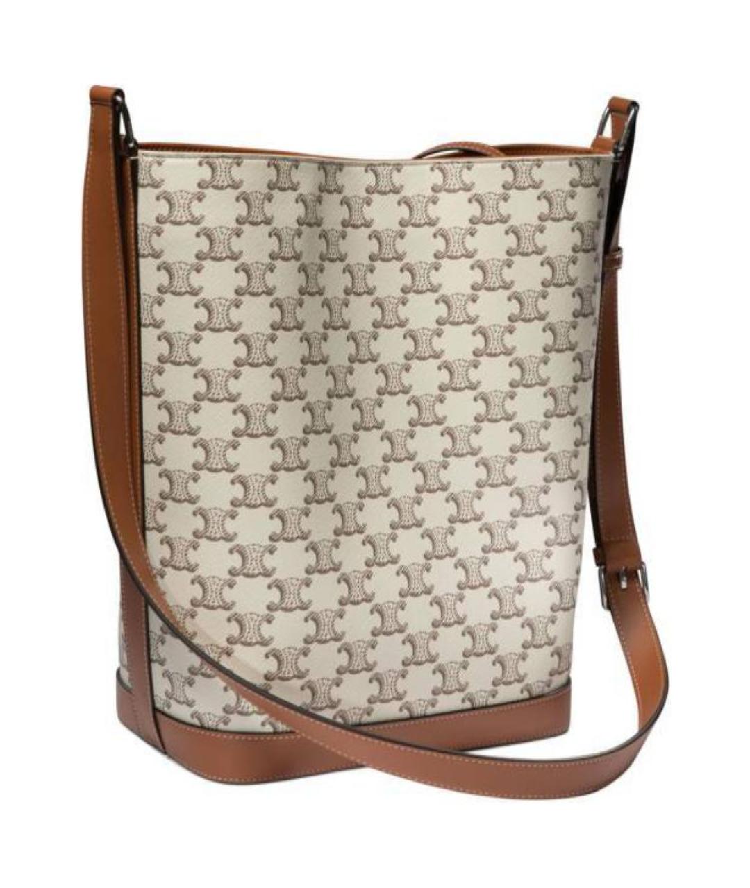 CELINE Бежевая сумка на плечо, фото 2