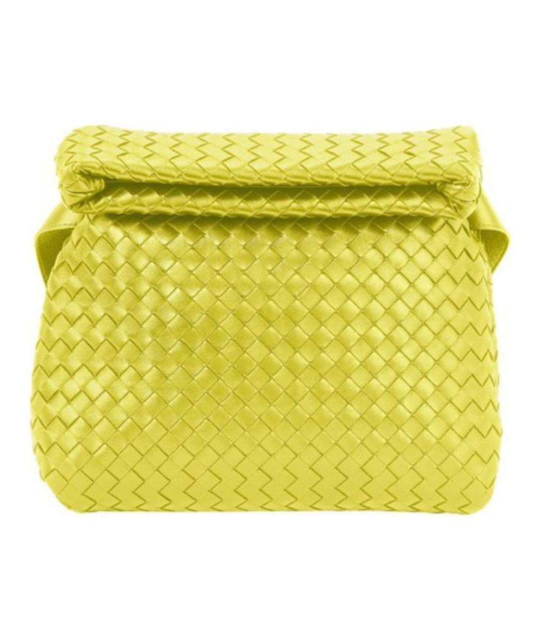 BOTTEGA VENETA Зеленая кожаная сумка через плечо, фото 2