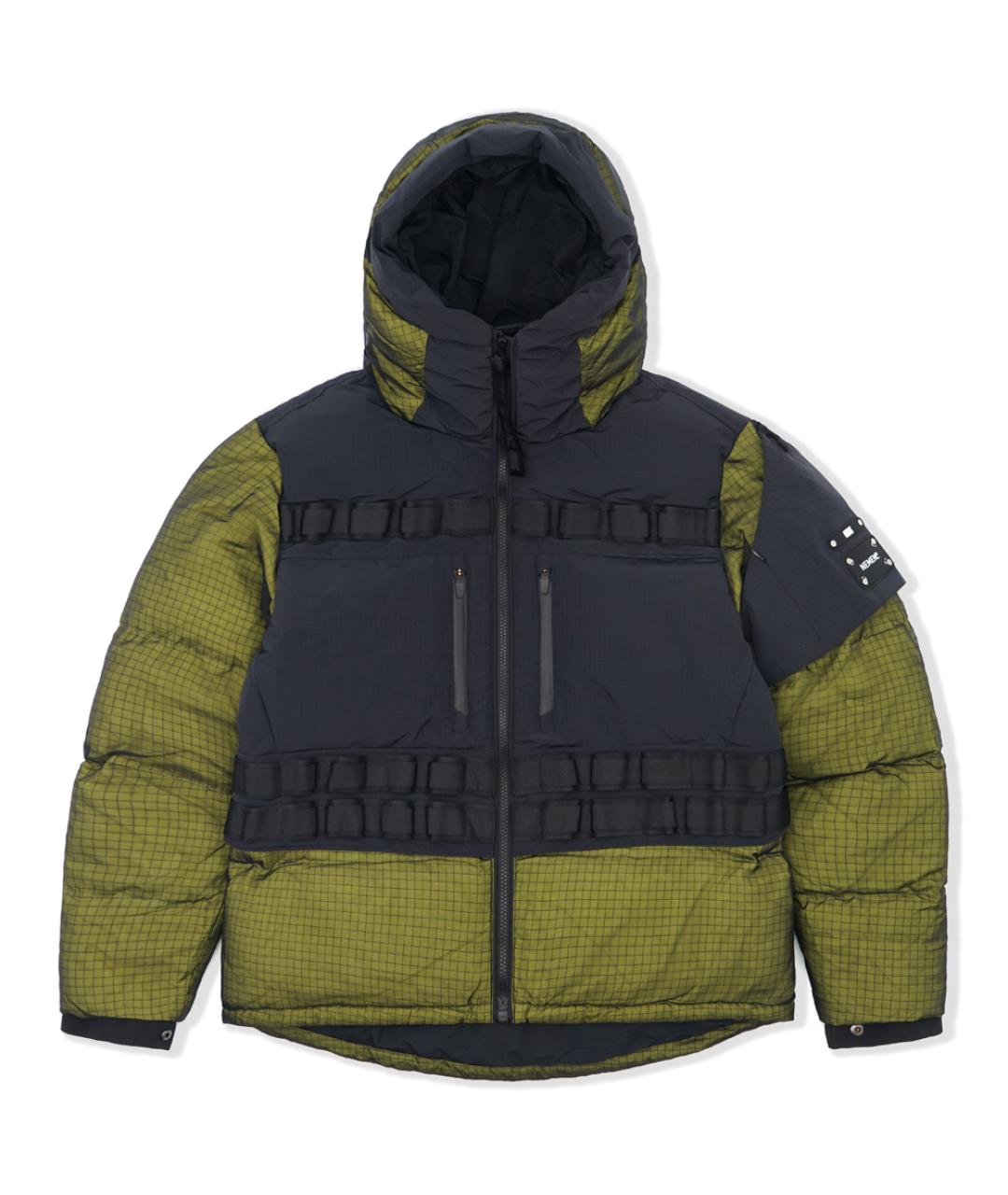 NEMEN Черный полиамидовый пуховик, фото 1