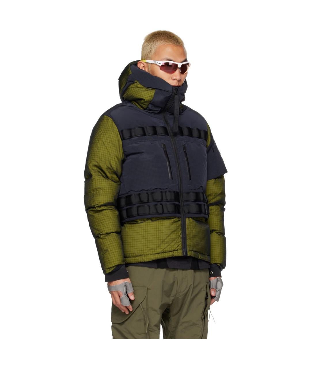 NEMEN Черный полиамидовый пуховик, фото 8