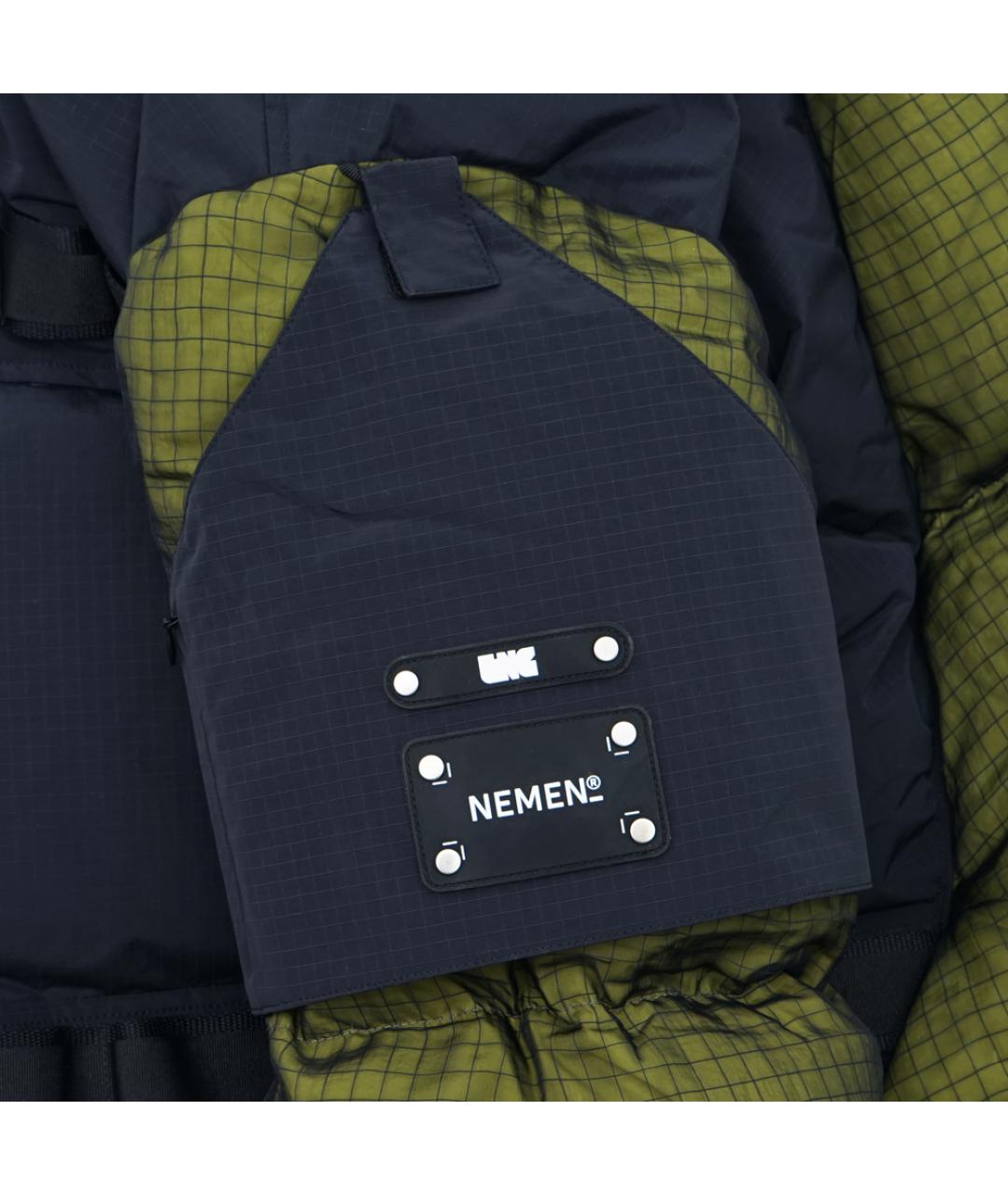 NEMEN Черный полиамидовый пуховик, фото 7