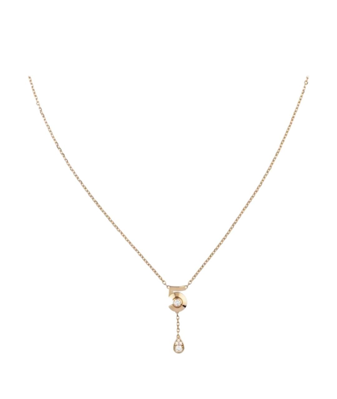 CHANEL Золотая подвеска из желтого золота, фото 1