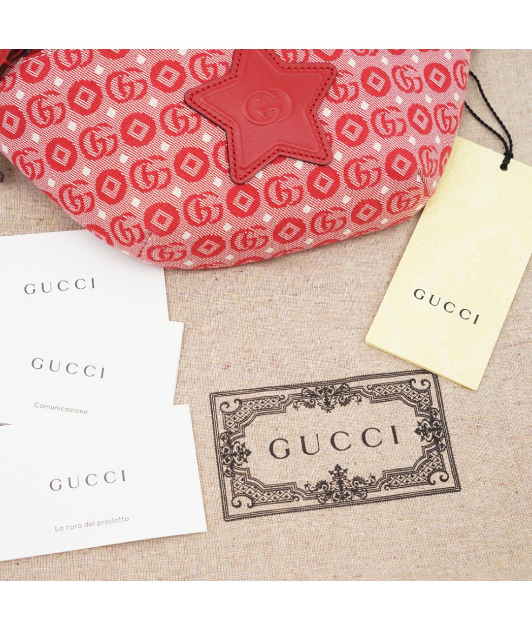 GUCCI Красная сумка, фото 6