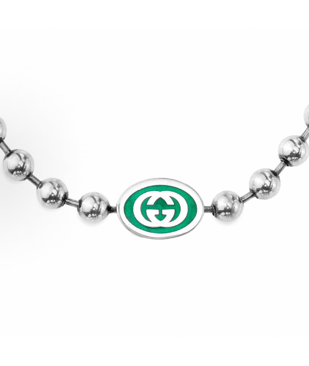 GUCCI Серебрянный серебряный браслет, фото 4