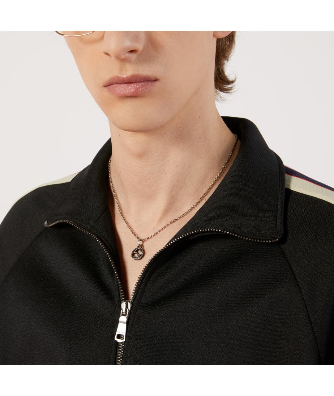 GUCCI Серебряная серебряная цепочка/подвеска, фото 3