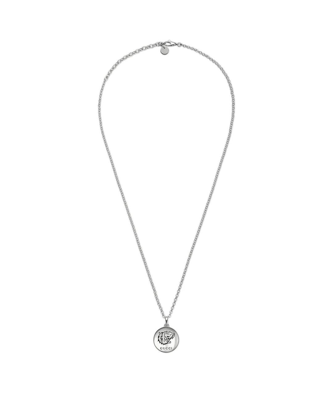 GUCCI Серебряная серебряная цепочка/подвеска, фото 1