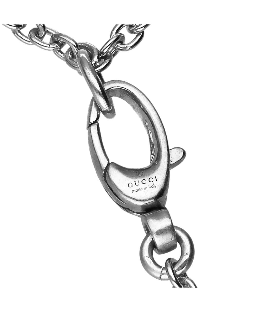 GUCCI Серебряная серебряная цепочка/подвеска, фото 6