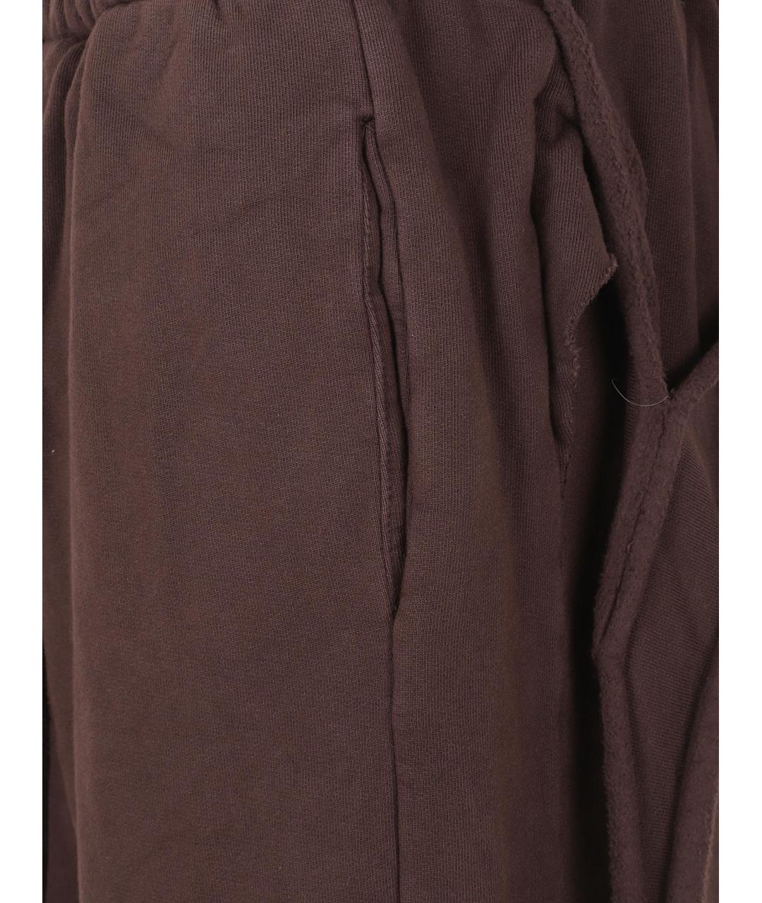 OTTOLINGER Коричневые хлопковые прямые брюки, фото 2