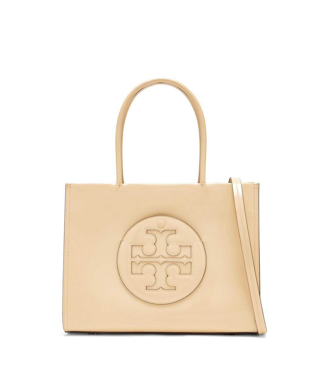TORY BURCH Бежевая сумка тоут из искусственной кожи, фото 1