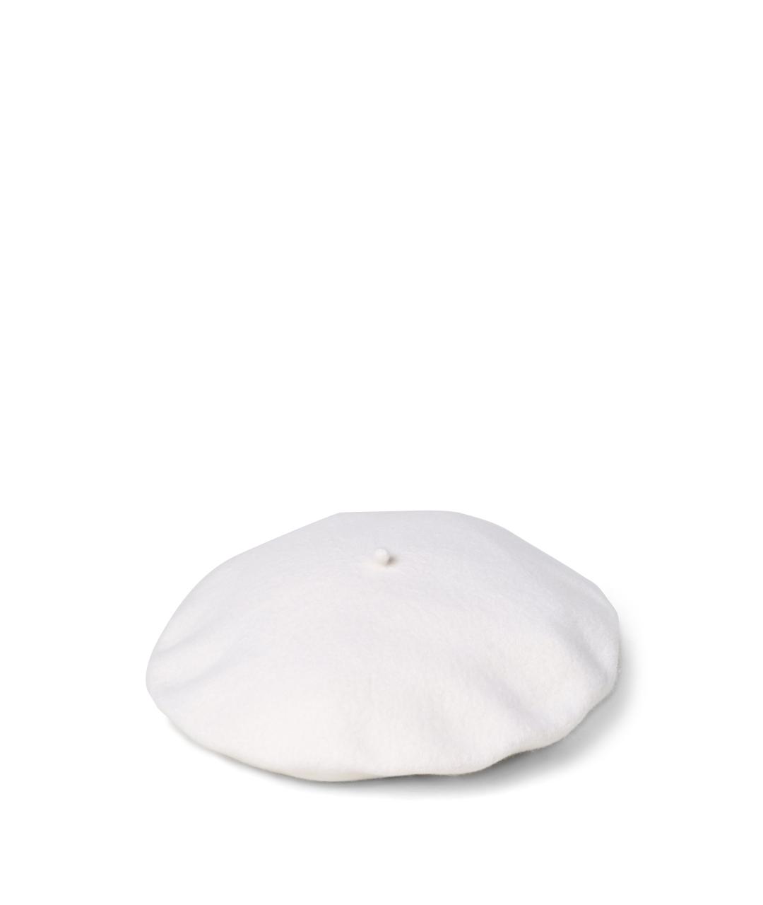 MAISON MARGIELA Белая шерстяная шапка, фото 1