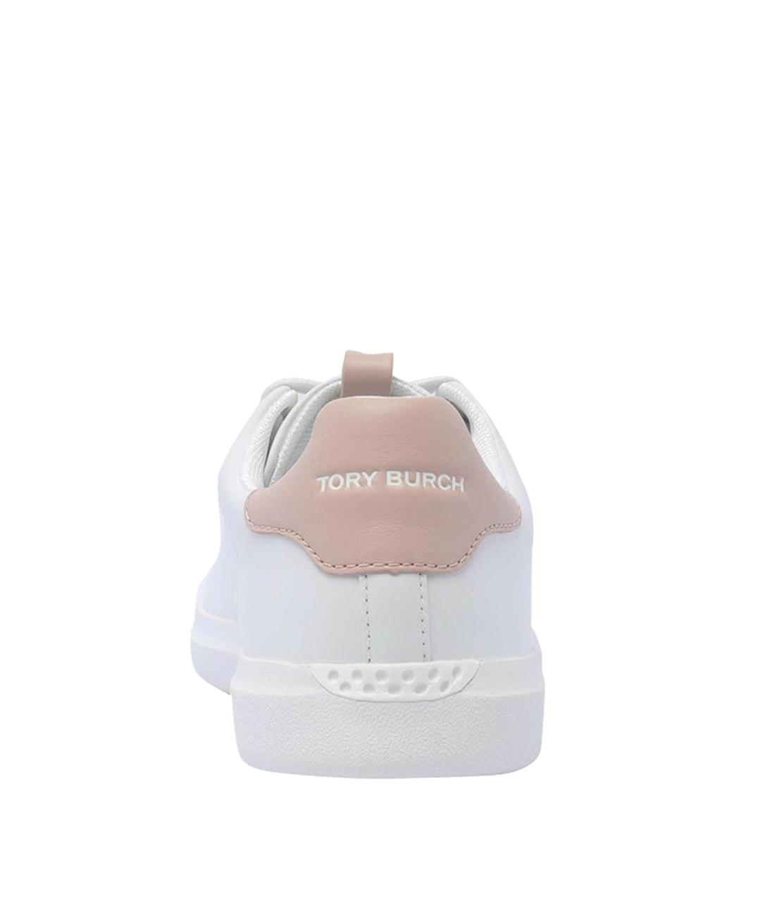TORY BURCH Белые кожаные кеды, фото 2