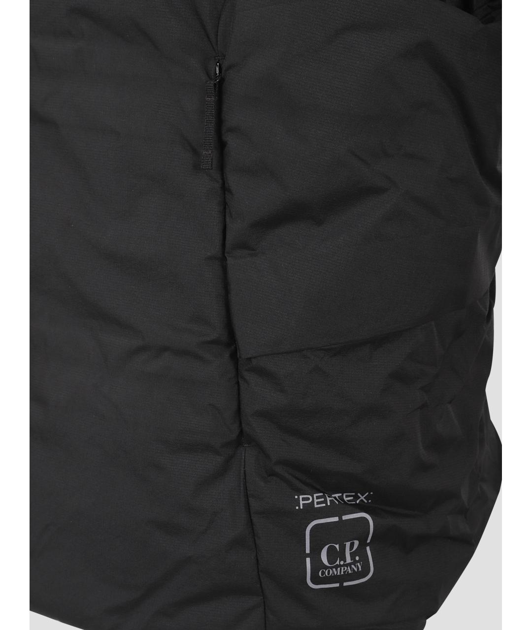 CP COMPANY Черный полиамидовый жилет, фото 3