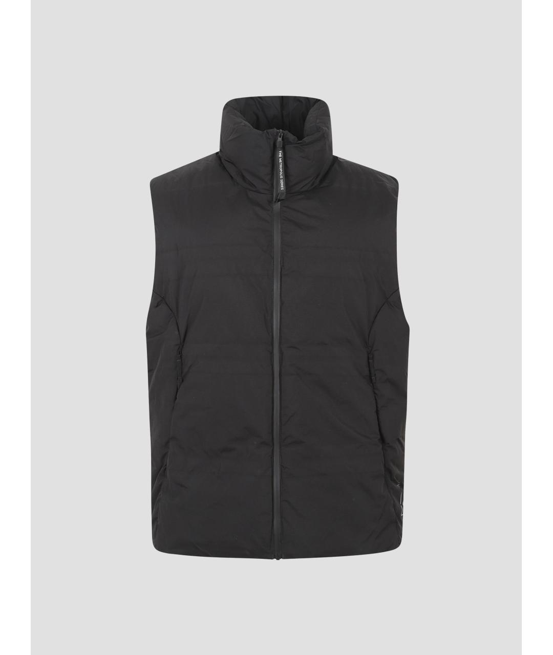 CP COMPANY Черный полиамидовый жилет, фото 4
