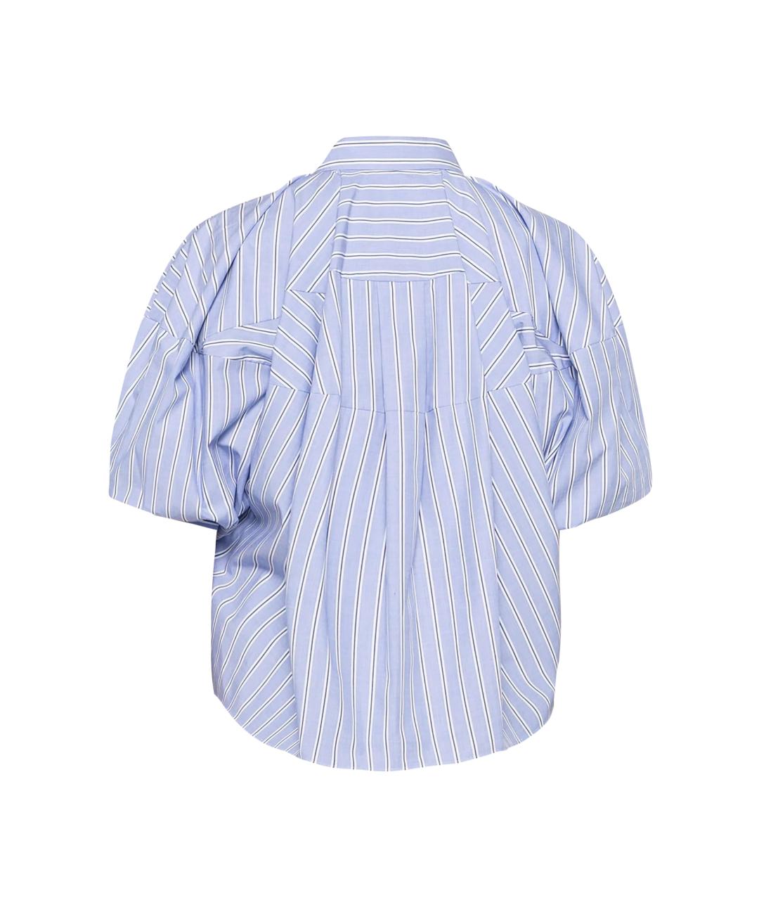 SACAI Голубая хлопковая рубашка, фото 2