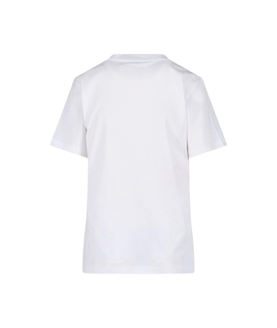 MARNI Белая хлопковая футболка, фото 2