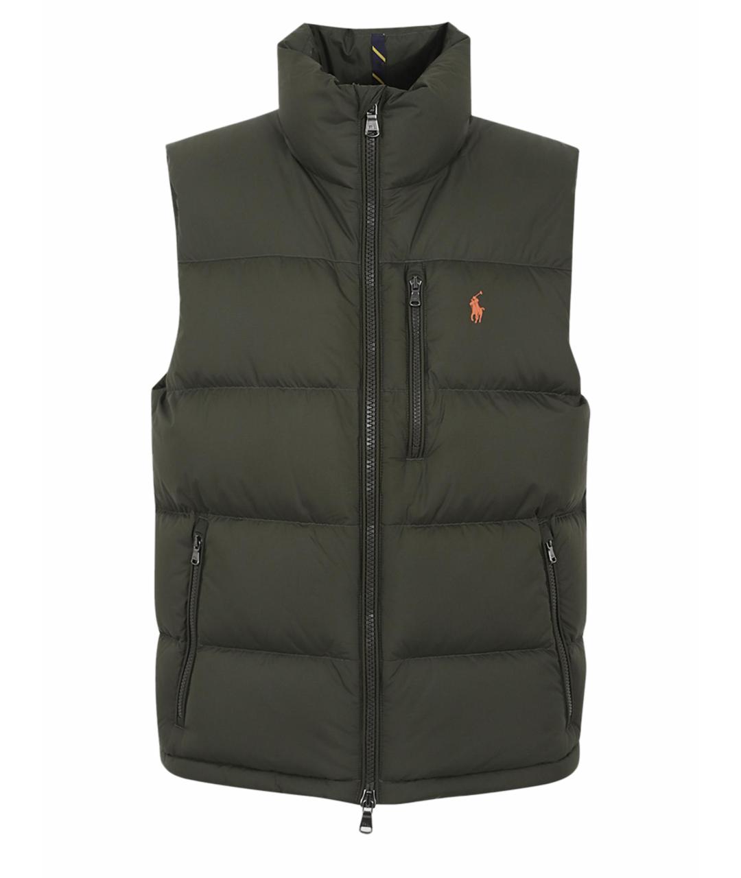 POLO RALPH LAUREN Хаки полиэстеровый жилет, фото 1