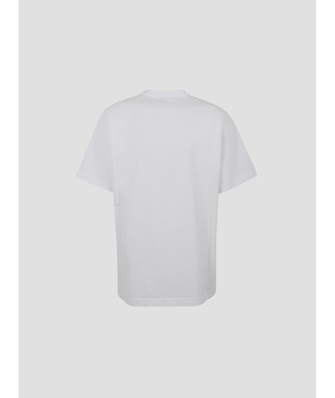 GUCCI Белая хлопковая футболка, фото 2
