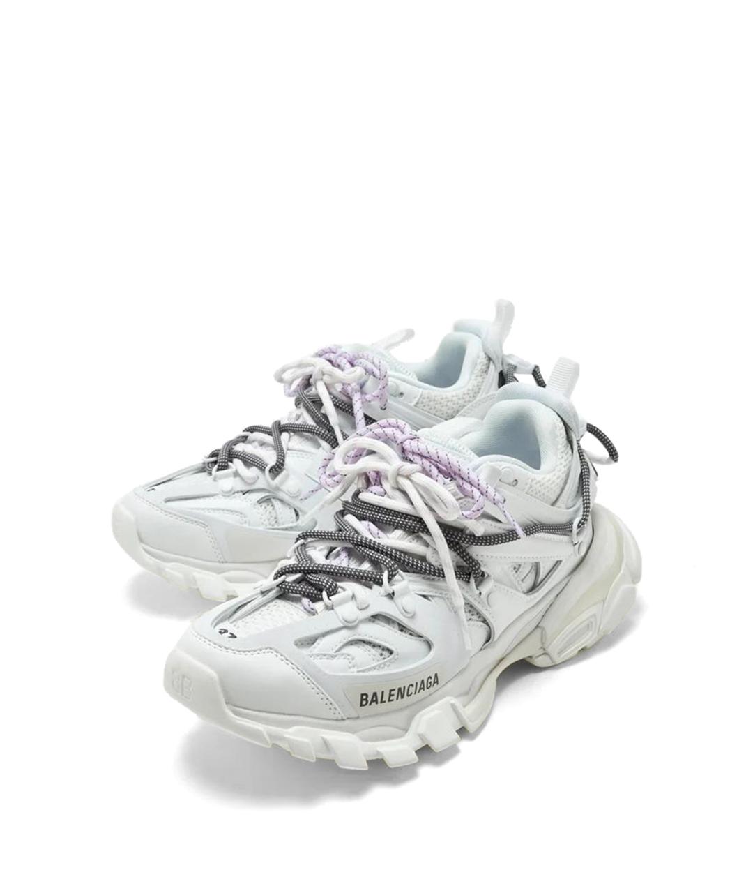 BALENCIAGA Белые синтетические кроссовки, фото 2