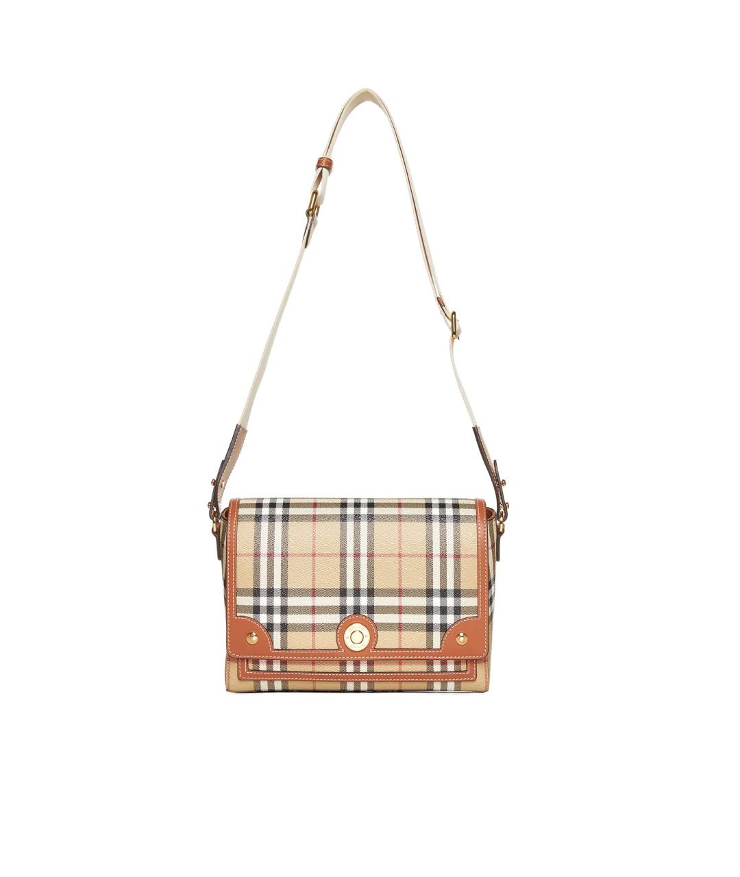 BURBERRY Бежевая сумка через плечо, фото 1