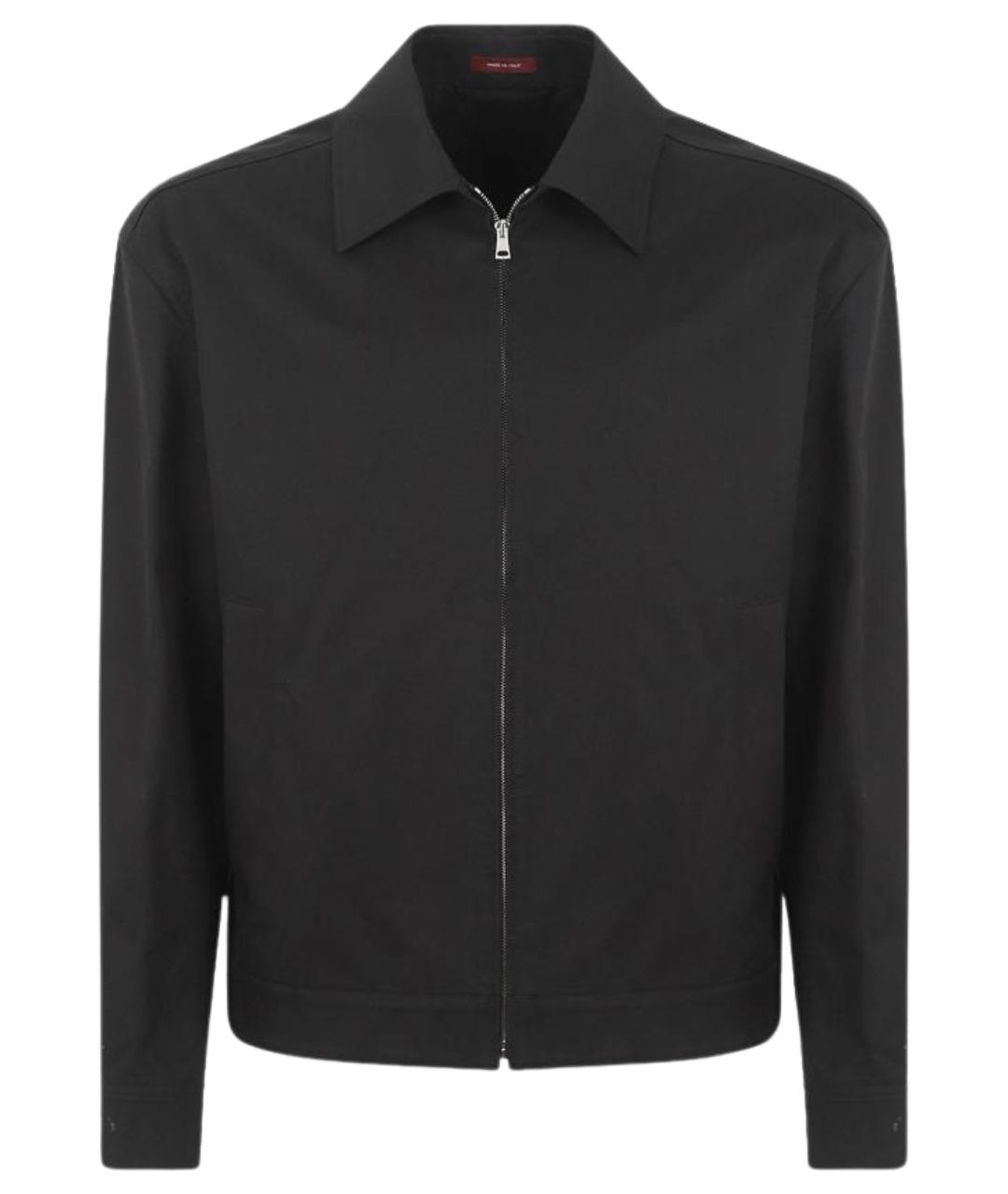 GUCCI Черная хлопковая куртка, фото 1