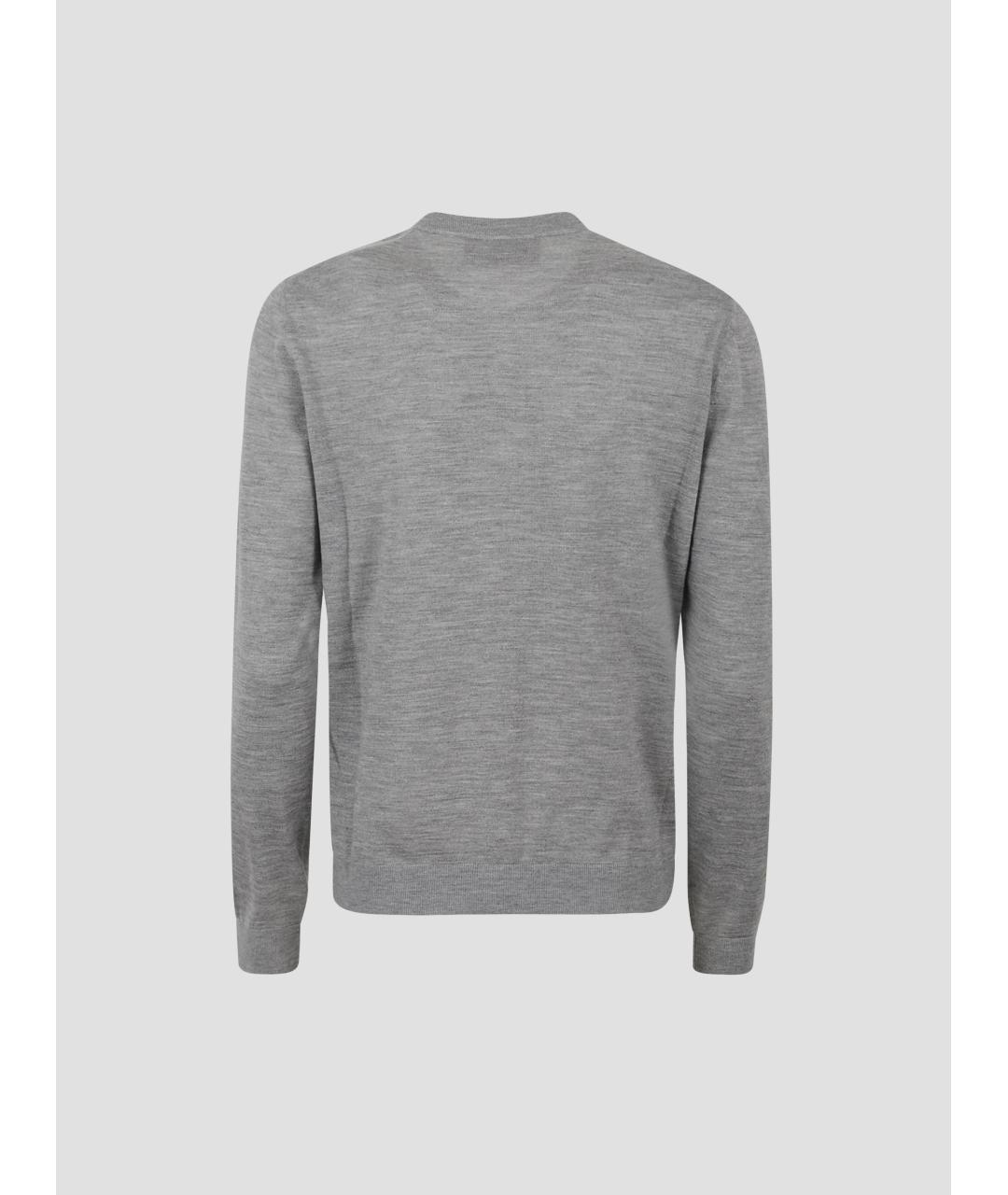 GUCCI Серый кашемировый кардиган, фото 2