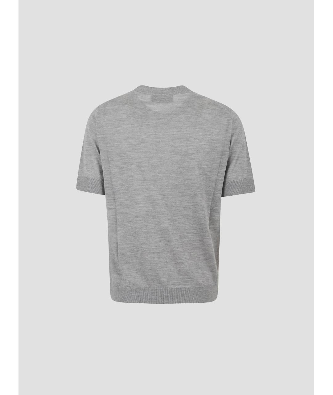 GUCCI Серый кашемировый джемпер / свитер, фото 2