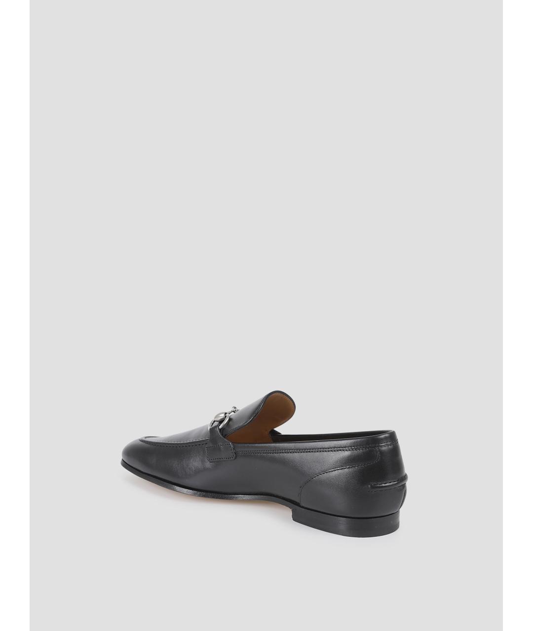 GUCCI Черные кожаные лоферы, фото 2