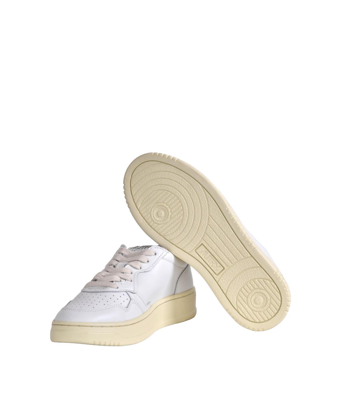 AUTRY Белые кожаные кеды, фото 3